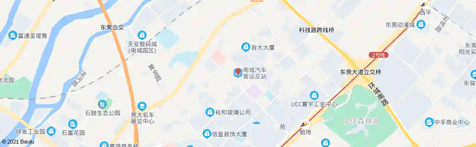 东莞南城汽车站_公交站地图_东莞公交_妙搜公交查询2024