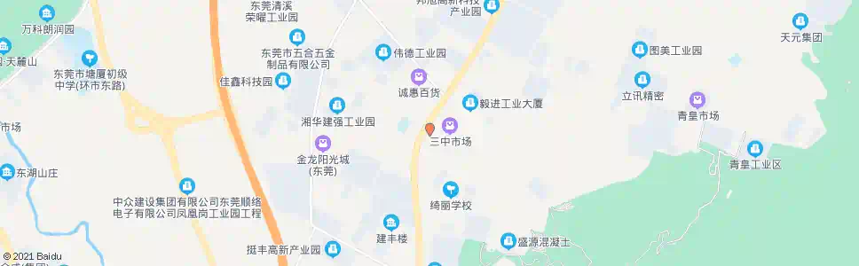 东莞清溪医院三中分院_公交站地图_东莞公交_妙搜公交查询2024