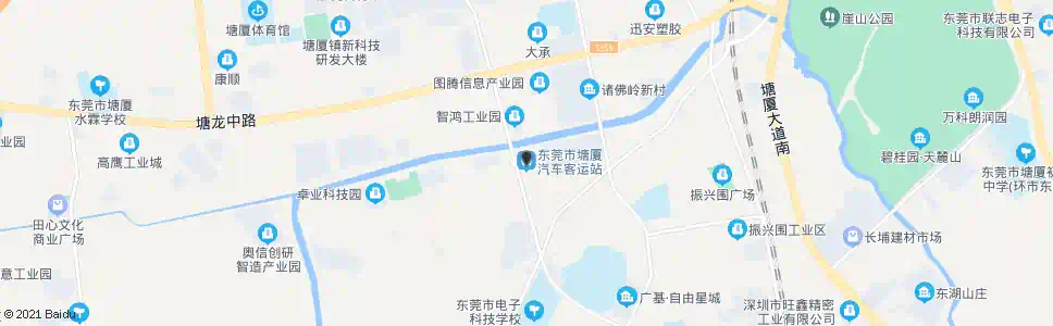 东莞塘厦汽车站(站外)_公交站地图_东莞公交_妙搜公交查询2024