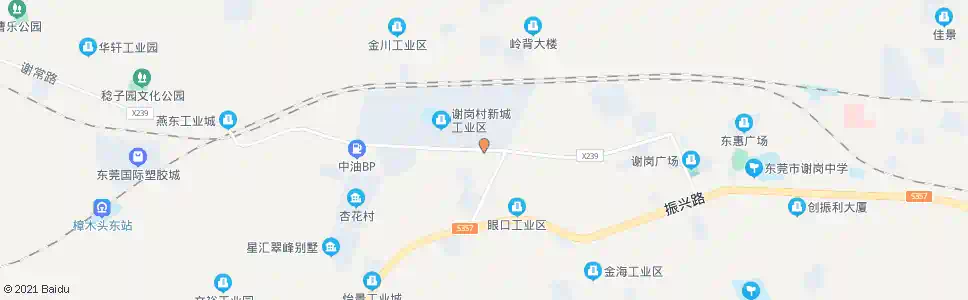 东莞新城工业区_公交站地图_东莞公交_妙搜公交查询2024