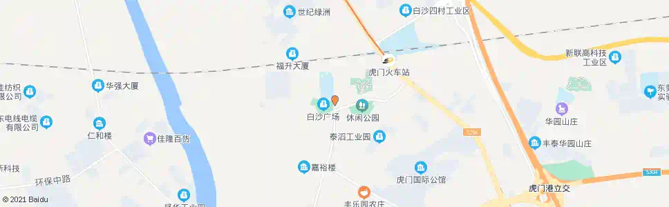 东莞白沙广场_公交站地图_东莞公交_妙搜公交查询2024