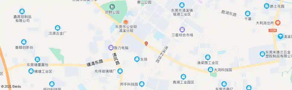 东莞埔星西路_公交站地图_东莞公交_妙搜公交查询2024