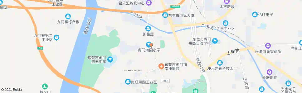 东莞东风社区路口_公交站地图_东莞公交_妙搜公交查询2024