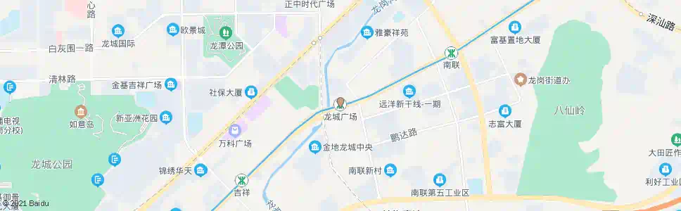 东莞龙城广场地铁站_公交站地图_东莞公交_妙搜公交查询2024