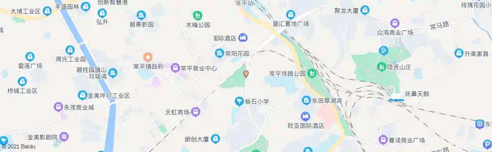 东莞振兴中学路口_公交站地图_东莞公交_妙搜公交查询2024