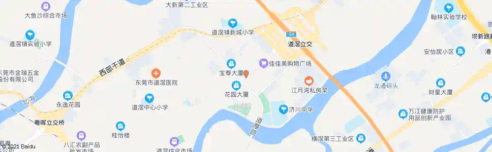 东莞喜乐福商场_公交站地图_东莞公交_妙搜公交查询2024