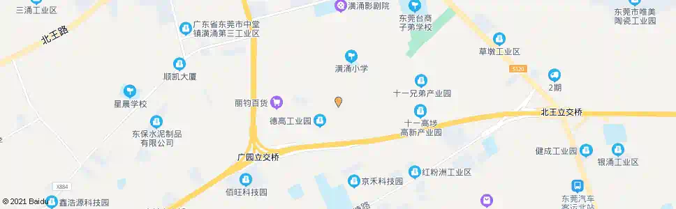 东莞护安围_公交站地图_东莞公交_妙搜公交查询2024