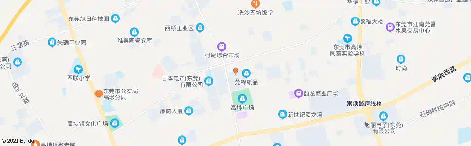 东莞高埗镇府_公交站地图_东莞公交_妙搜公交查询2024