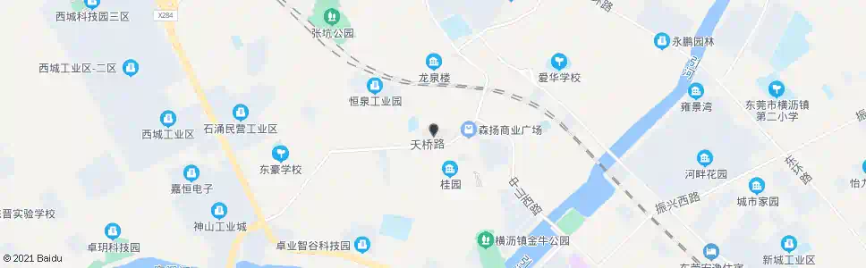 东莞横沥医院_公交站地图_东莞公交_妙搜公交查询2024