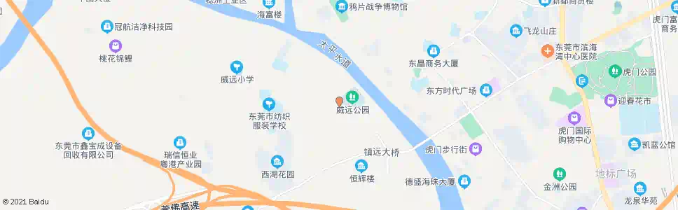 东莞威远环岛_公交站地图_东莞公交_妙搜公交查询2024