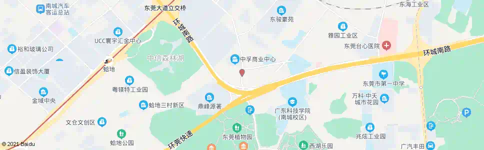 东莞城市绿洲花园_公交站地图_东莞公交_妙搜公交查询2024