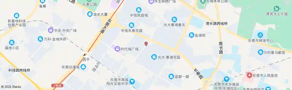 东莞景湖花园北_公交站地图_东莞公交_妙搜公交查询2024