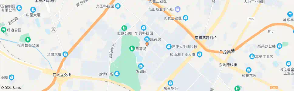 东莞松涛公寓_公交站地图_东莞公交_妙搜公交查询2024