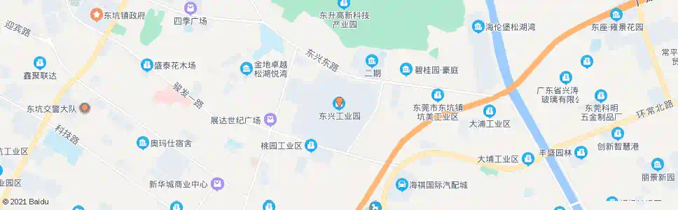 东莞东兴工业园_公交站地图_东莞公交_妙搜公交查询2024