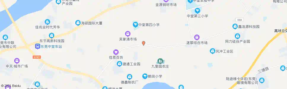 东莞袁家涌_公交站地图_东莞公交_妙搜公交查询2024