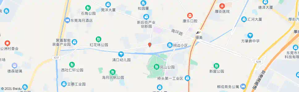 东莞沙园路口_公交站地图_东莞公交_妙搜公交查询2024