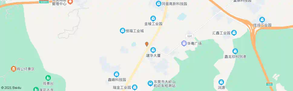 东莞颜屋_公交站地图_东莞公交_妙搜公交查询2024