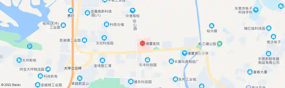 东莞海军医院_公交站地图_东莞公交_妙搜公交查询2024