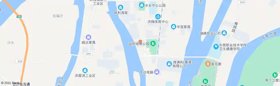 东莞洪梅医院_公交站地图_东莞公交_妙搜公交查询2024