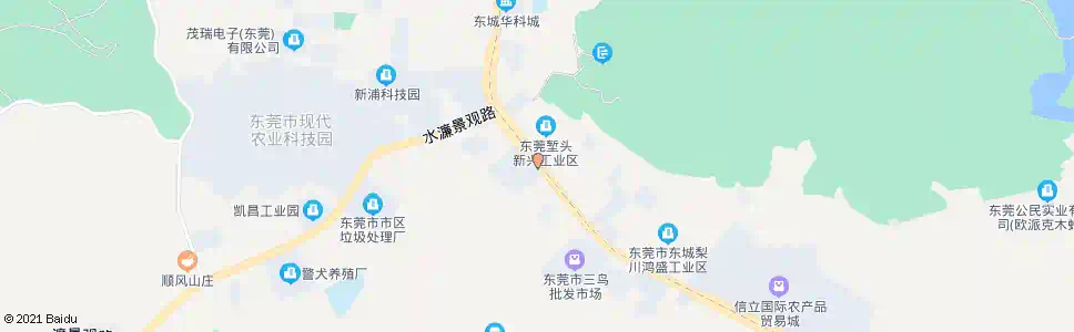 东莞上山门_公交站地图_东莞公交_妙搜公交查询2024