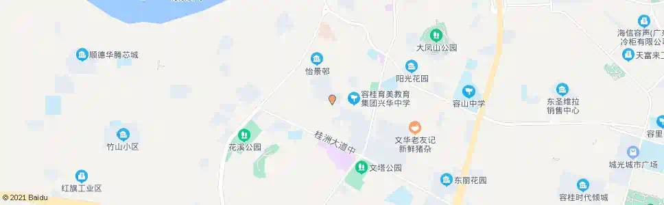 佛山富华路_公交站地图_佛山公交_妙搜公交查询2024