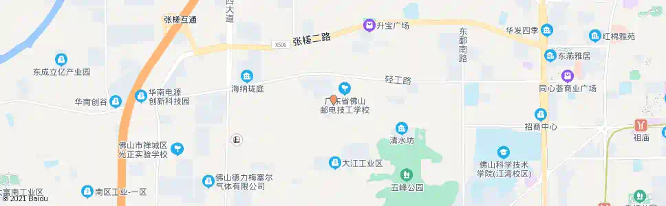 佛山大沙北村_公交站地图_佛山公交_妙搜公交查询2024