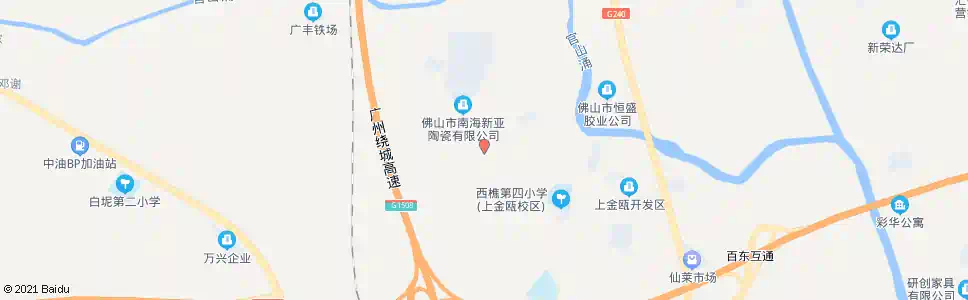 佛山翰林松塘村_公交站地图_佛山公交_妙搜公交查询2024