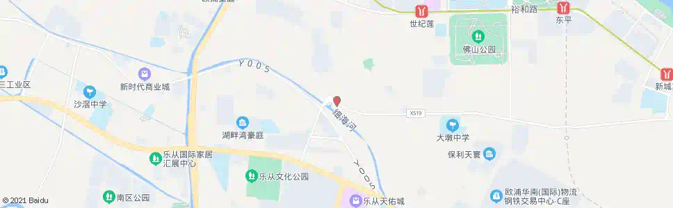 佛山荷村牌坊(荷岳公路)_公交站地图_佛山公交_妙搜公交查询2024