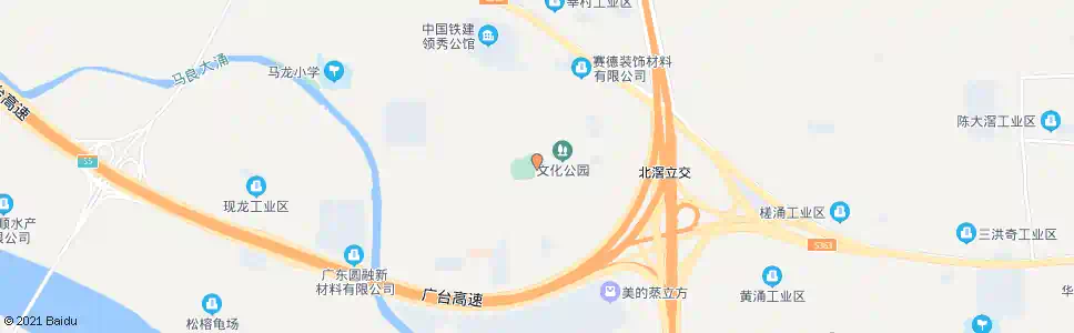 佛山龙涌市场_公交站地图_佛山公交_妙搜公交查询2024