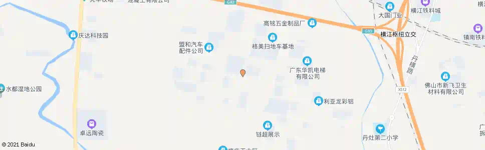 佛山银海大道南_公交站地图_佛山公交_妙搜公交查询2024