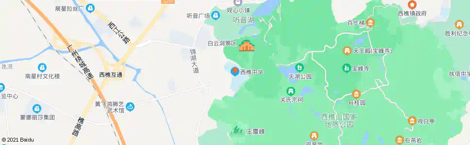 佛山西樵中学_公交站地图_佛山公交_妙搜公交查询2024