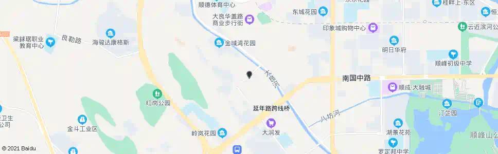 佛山石洛市场_公交站地图_佛山公交_妙搜公交查询2024