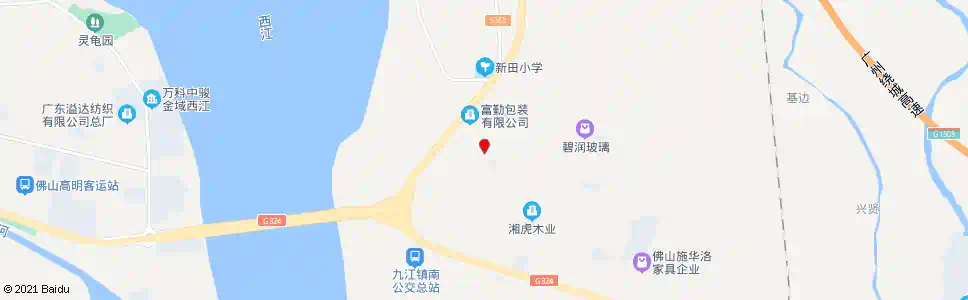 佛山南沙村_公交站地图_佛山公交_妙搜公交查询2024