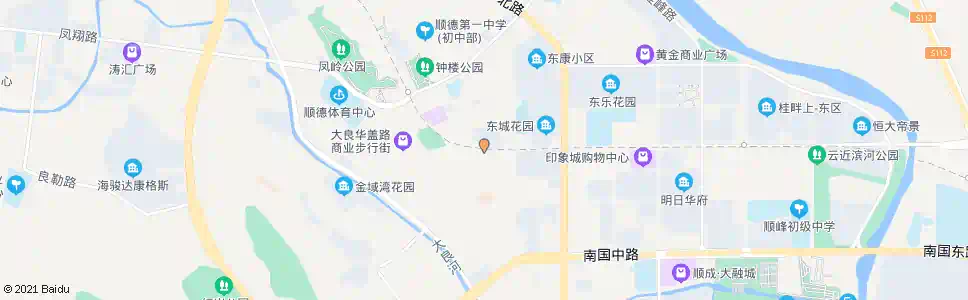 佛山东乐路高坎路口_公交站地图_佛山公交_妙搜公交查询2024