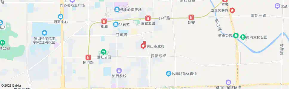 佛山古镇高级中学_公交站地图_佛山公交_妙搜公交查询2024