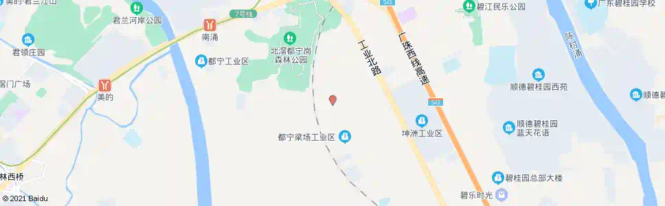 佛山都宁村心_公交站地图_佛山公交_妙搜公交查询2024