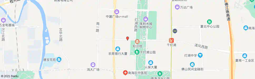 佛山南海交警大队_公交站地图_佛山公交_妙搜公交查询2024