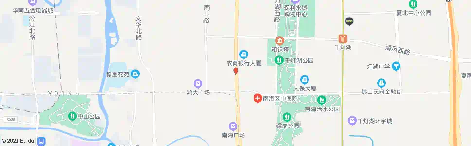 佛山南海大道海四路口_公交站地图_佛山公交_妙搜公交查询2024