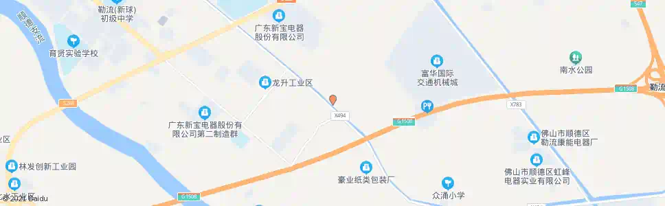 佛山新联路_公交站地图_佛山公交_妙搜公交查询2024