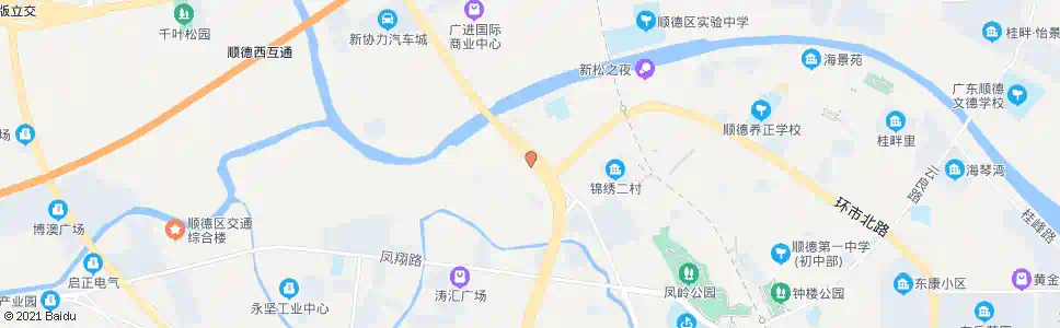 佛山新松站_公交站地图_佛山公交_妙搜公交查询2024