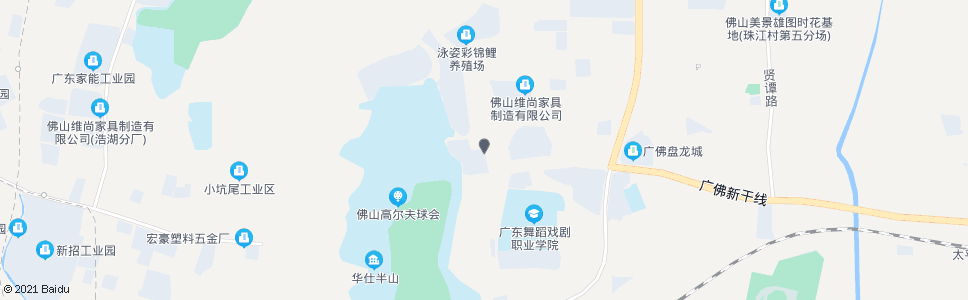 佛山大浩湖度假村临时站_公交站地图_佛山公交_妙搜公交查询2024