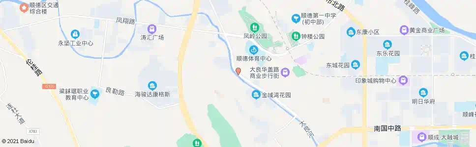 佛山鸿图新村_公交站地图_佛山公交_妙搜公交查询2024