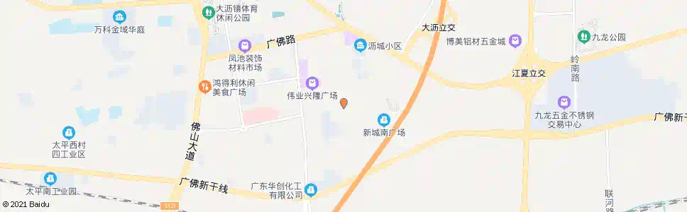 佛山潘村村口_公交站地图_佛山公交_妙搜公交查询2024