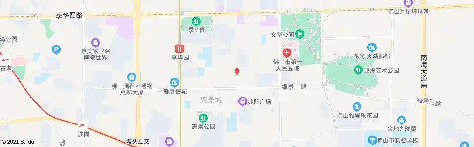 佛山禄境村_公交站地图_佛山公交_妙搜公交查询2024