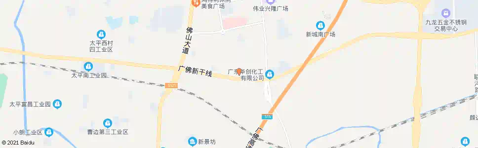 佛山钟边社区_公交站地图_佛山公交_妙搜公交查询2024