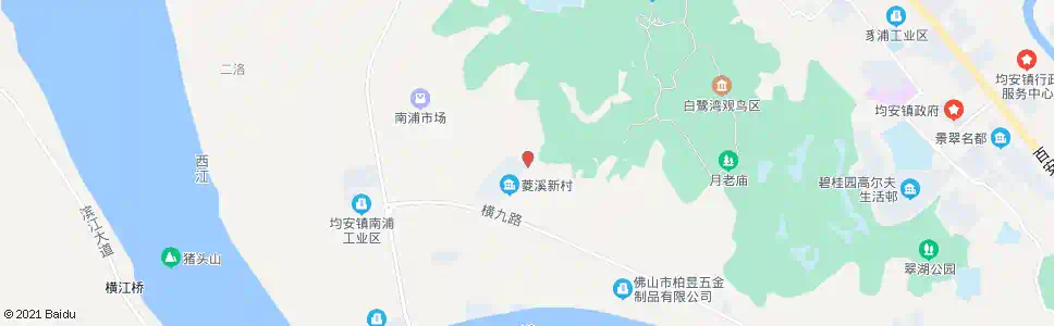 佛山菱溪小学_公交站地图_佛山公交_妙搜公交查询2024