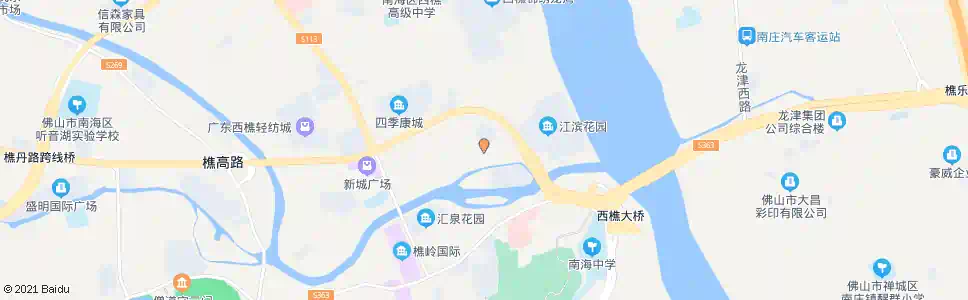 佛山解放村东_公交站地图_佛山公交_妙搜公交查询2024