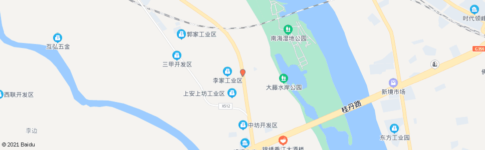佛山新村_公交站地图_佛山公交_妙搜公交查询2024