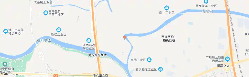 佛山廻龙村_公交站地图_佛山公交_妙搜公交查询2024