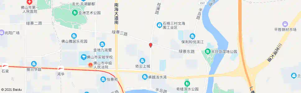 佛山新基工业区_公交站地图_佛山公交_妙搜公交查询2024